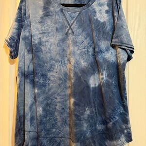 Blue Tie-Dye T-Shirt